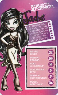 Genie Magic Sasha - Bratz Passion 4 Fashion Top Trumps Specials Card