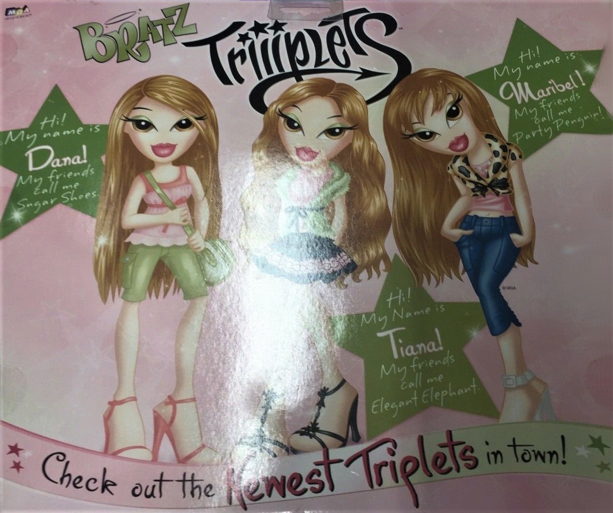 bratz dolls triplets