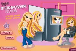 BRATZ MAKEOVER GAME jogo online gratuito em