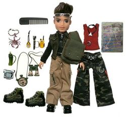 Brztz boyz Wild Life Safari Wintertime doll with accessories