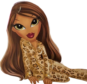 Brown hair bratz cartoon online