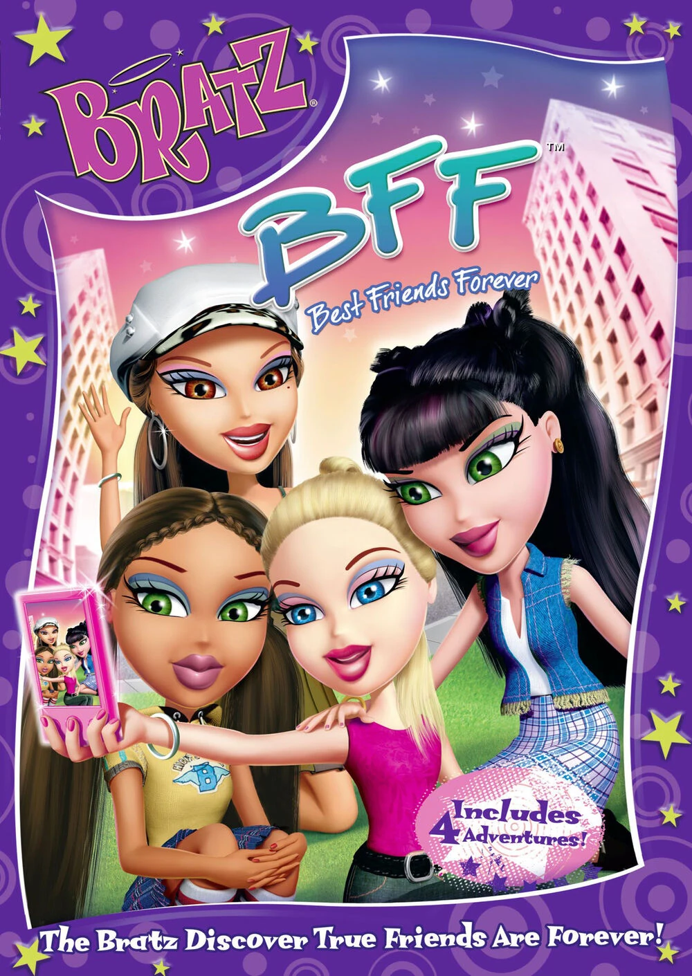 Bratz Cartoon Themed Party Backdrop Media Sets for Birthday / Events/ Weddings main image 0