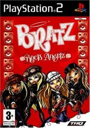 Bratz Rock Angelz Playstation 2 Cover Art