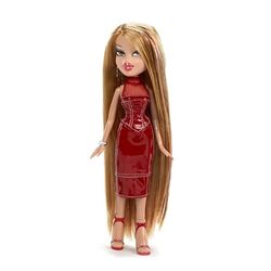 BRATZ MAGIC HAIR Colour Leah Doll 2008 Blonde Red Hair Color MGA $76.50 -  PicClick AU