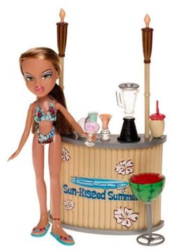 Bratz Splash 'N' Dance Summer Pool With Fianna Doll: MIB, Rare