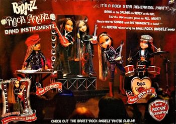 Rock Angelz Band Instruments