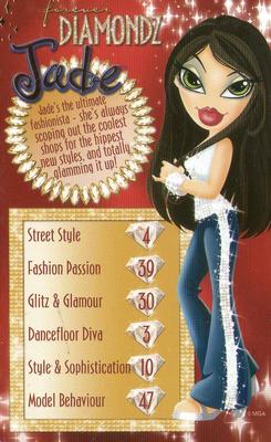 Genie Magic Jade - Bratz Passion 4 Fashion Top Trumps Specials Card