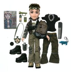 Brztz boyz Wild Life Safari Wintertime doll with accessories