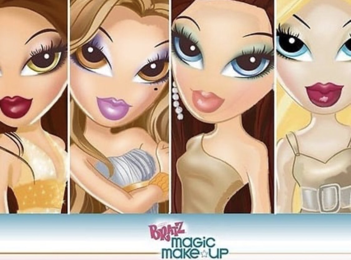 Rare 2007 10” Bratz Magic Make Up Sasha You're The Make Up Artist