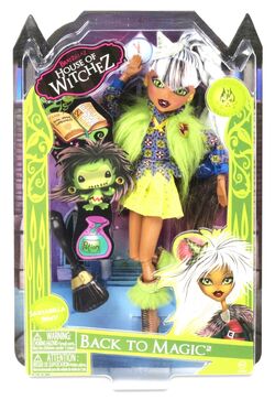 bratz, Toys, Bratzillaz House Of Witchez Back To Magic Sashabella Paws  Doll Mga