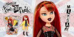  Bratz Pretty 'N' Punk Cloe Fashion Doll with 2 Outfits