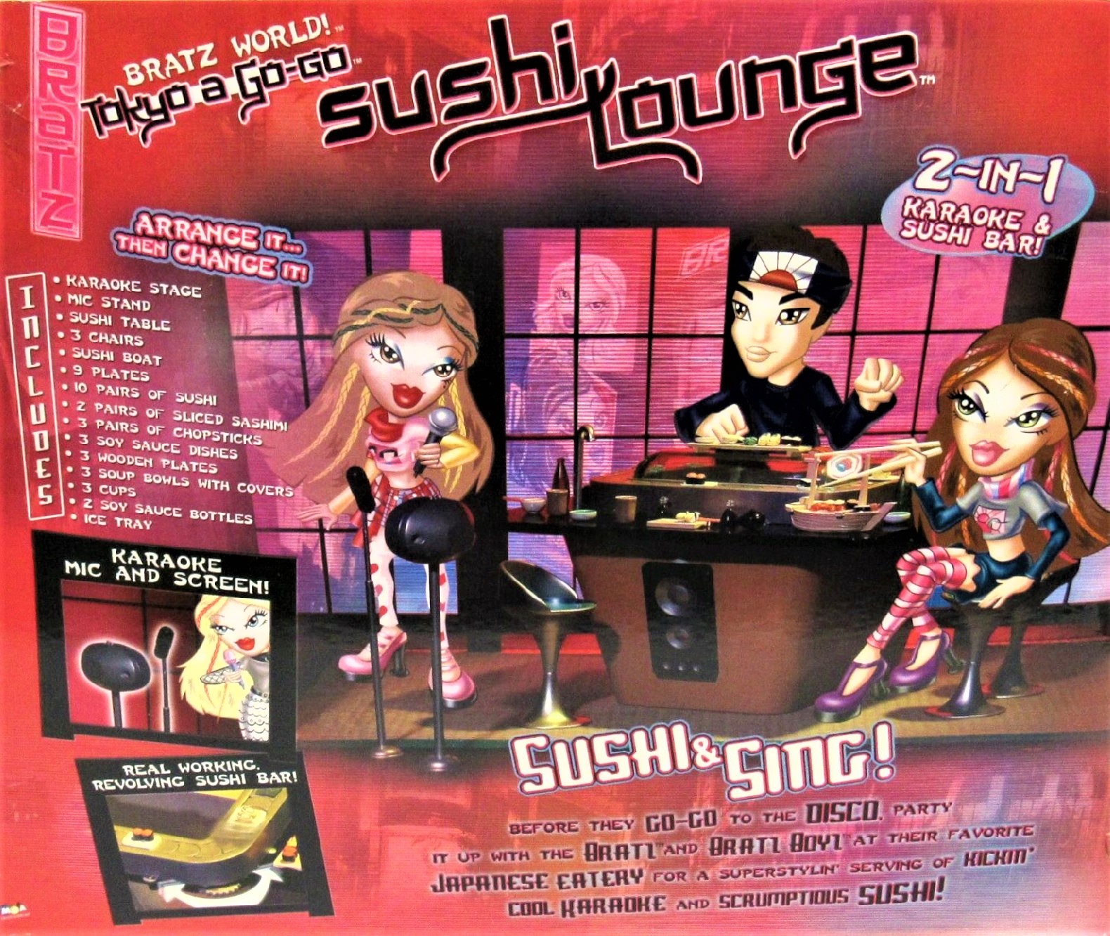 MGA Itsy Bitsy Bratz Babyz Sushi Store