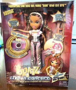 BRATZ LIVE IN CONCERT NEW SPACE ANGELZ RARE YASMIN DOLL MGA