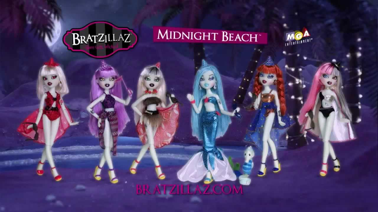 Bratzilla Glow in the Dark doll Sasha beach doll Bratz articulated doll -  Dolls & Accessories