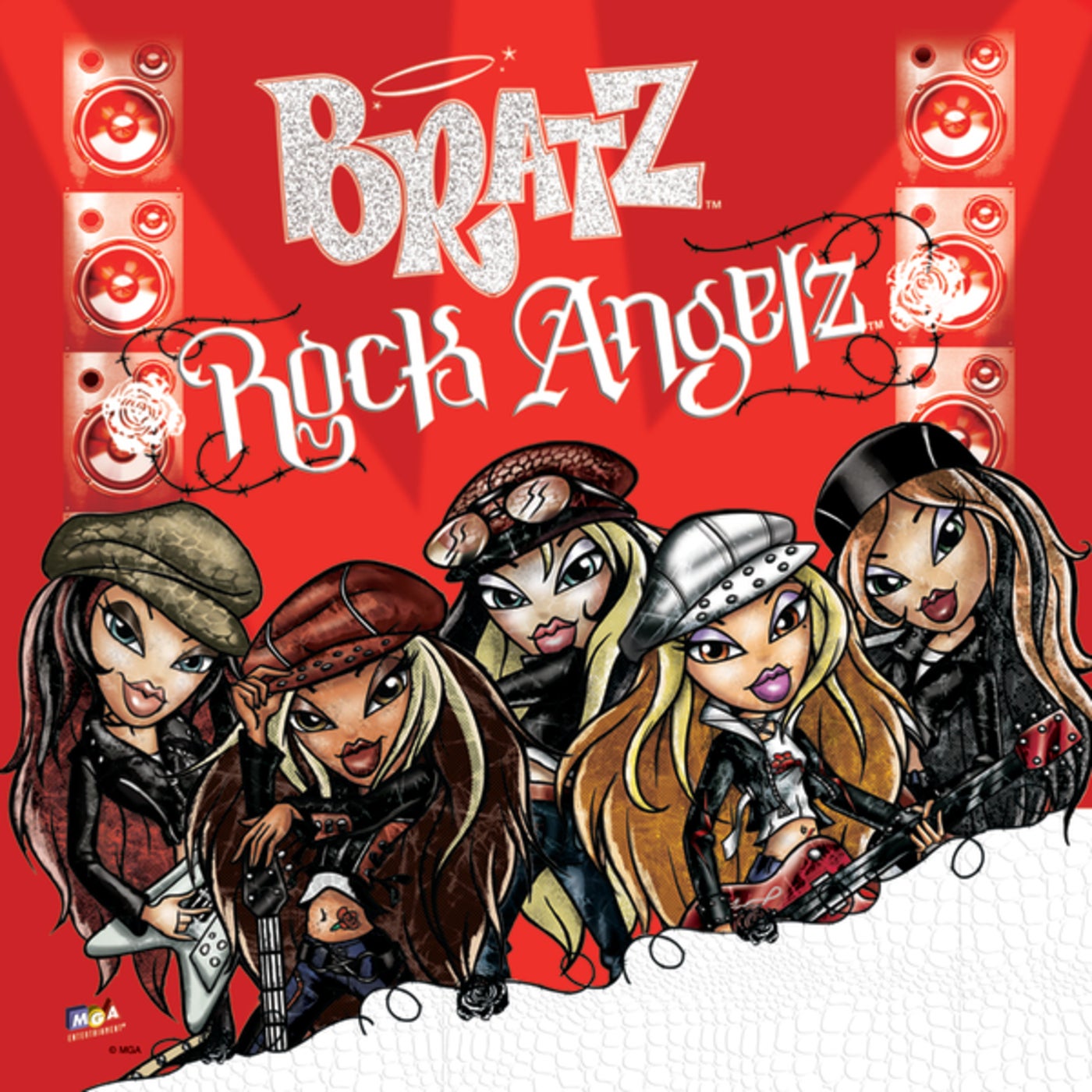 BRATZ ROCK ANGELZ ROXXI CONCERT STAGE & MUSIC CD - Toys