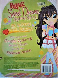 Bratz Felicia Sweet Dreamz Pajama Party Doll Replacement Striped