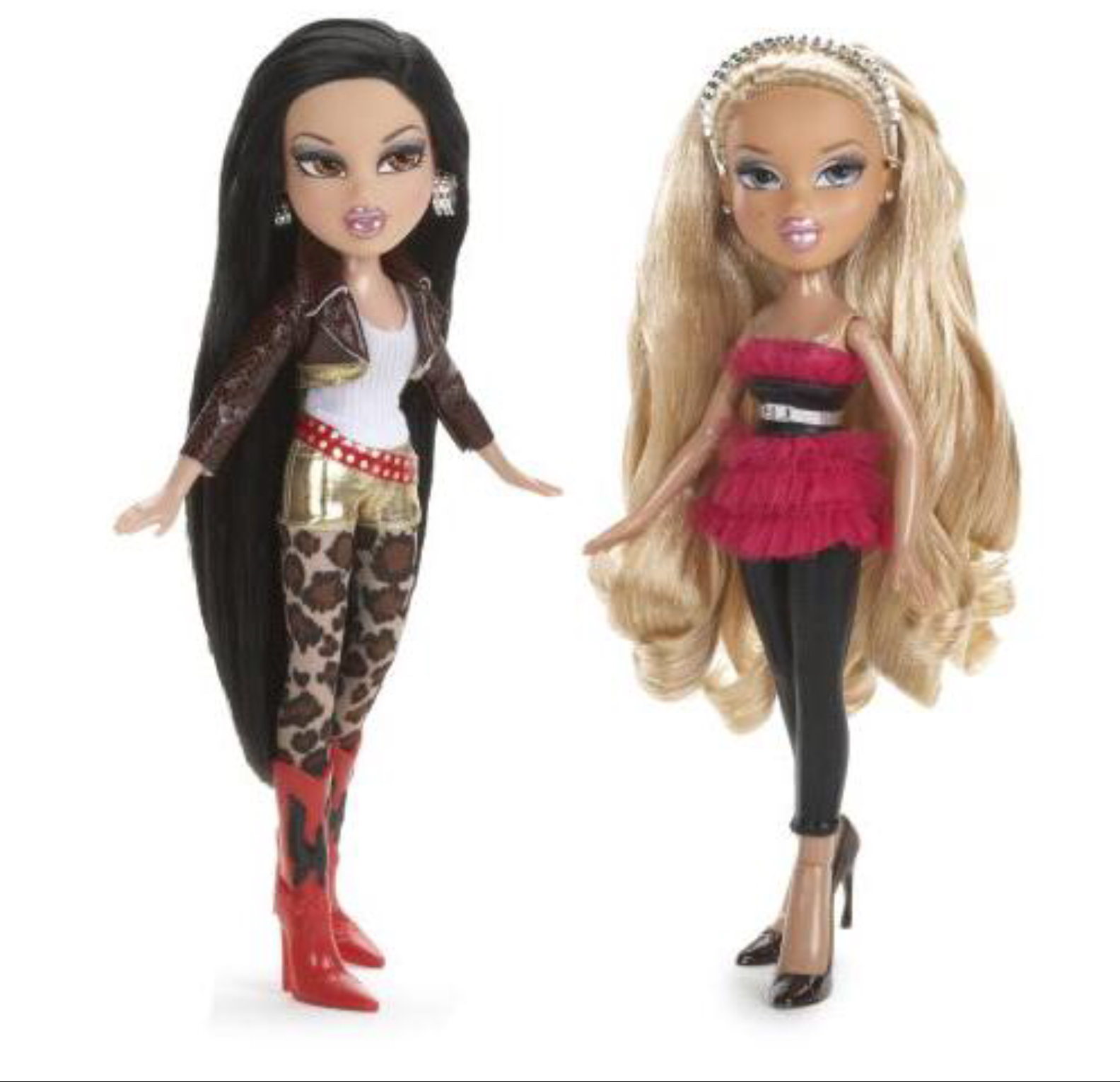 BRATZ MAGIC HAIR Style Cloe Doll With Clothes, Top, Jeans, Heels