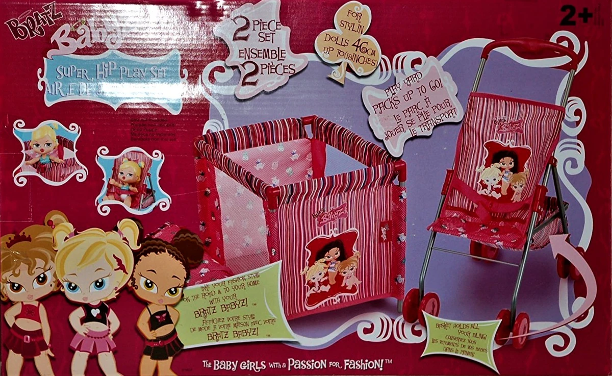LIL' BRATZ HIGH SCHOOL MINIATURE FOLD-A-WAY CAFETERIA/GYM WITH CHARACTER RARE