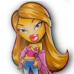 Blond bratz doll shop