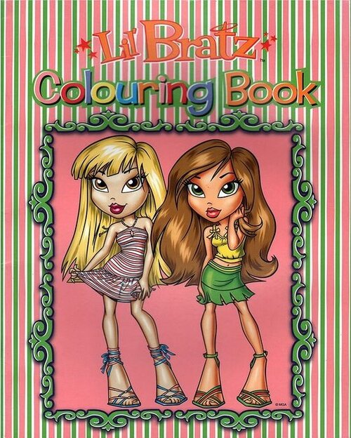 Bratz coloring book: Coloring Book for Kids and Adults with Fun