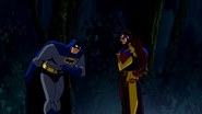 Batman greets Princess Laethwen