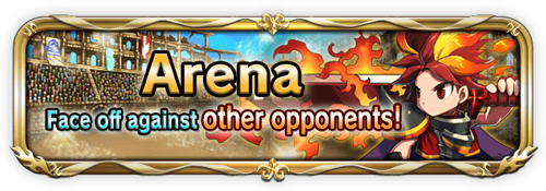 Standard arena banner