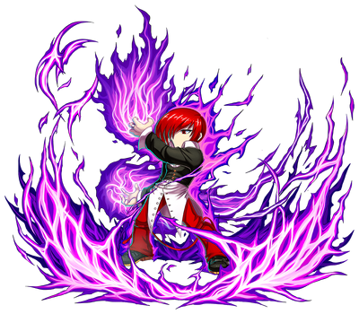 Even without his Flames, Iori Yagami is one of the powerful