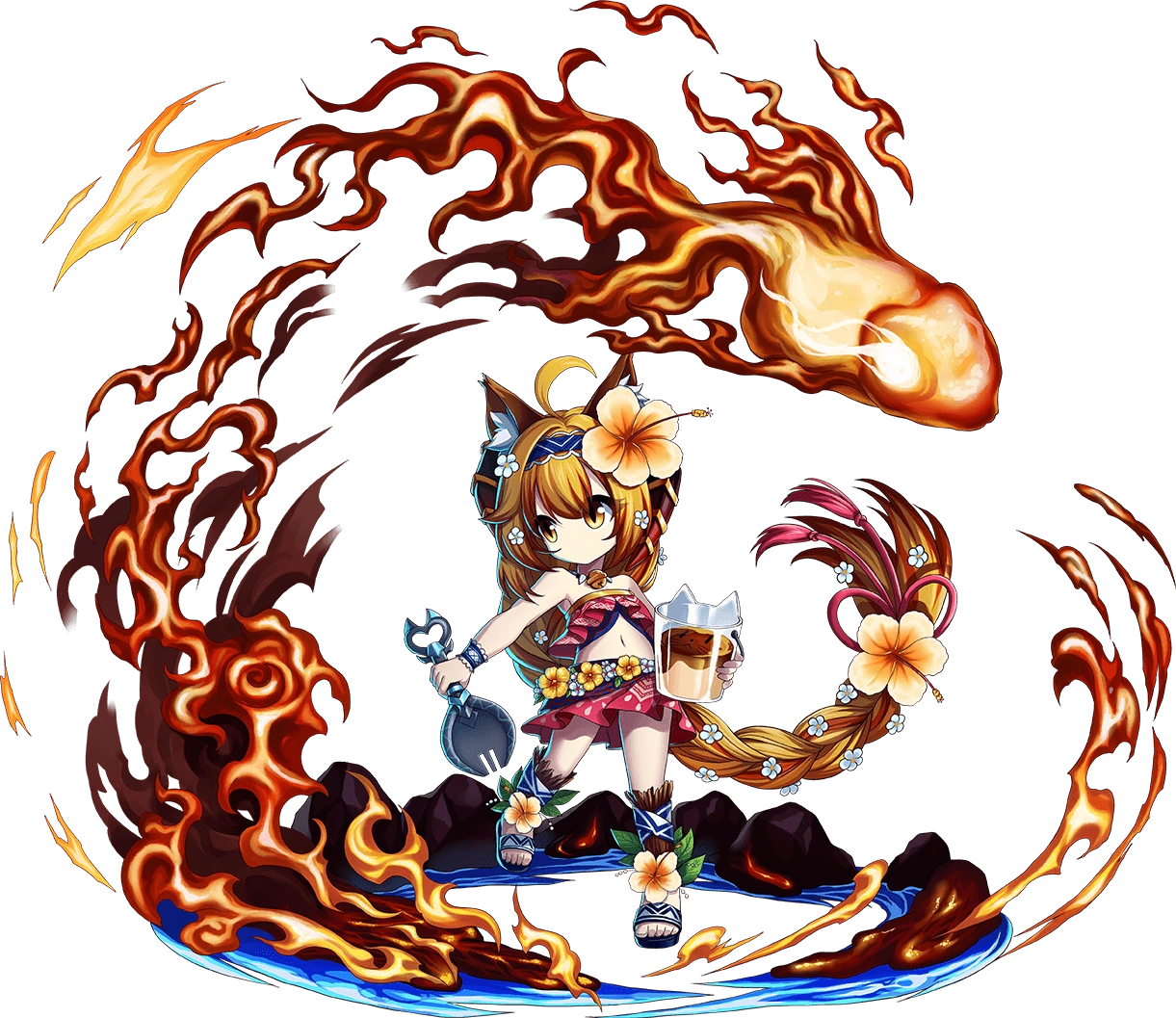 Desert Paradise Nyami | Brave Frontier Wiki | Fandom