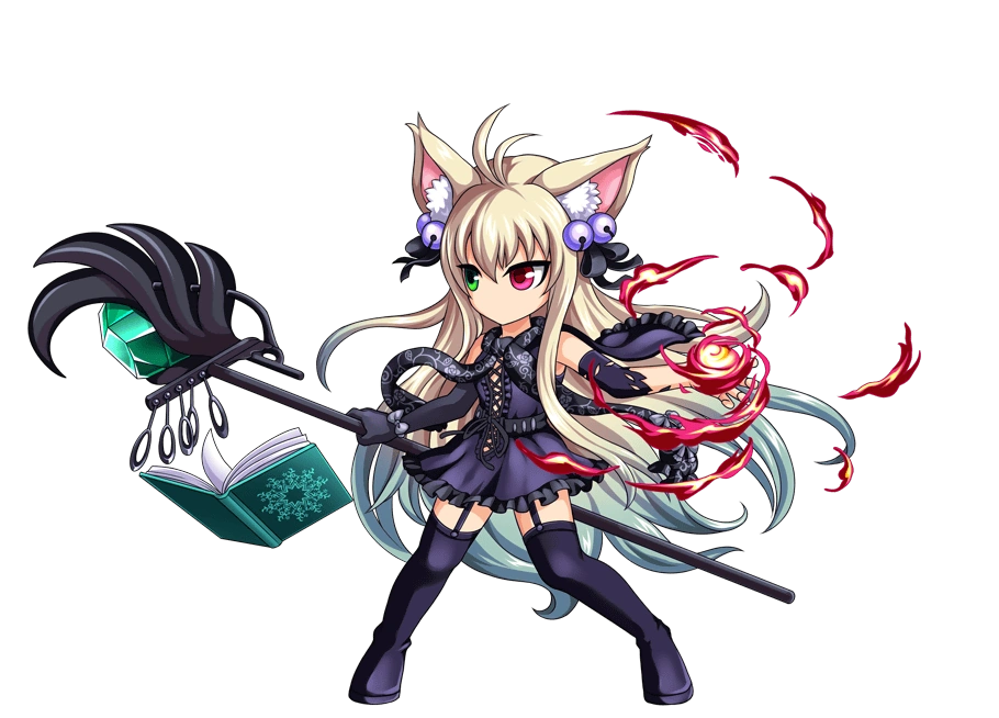 黒衣の猫魔女アリア 5 Gallery Brave Frontier Wiki Fandom