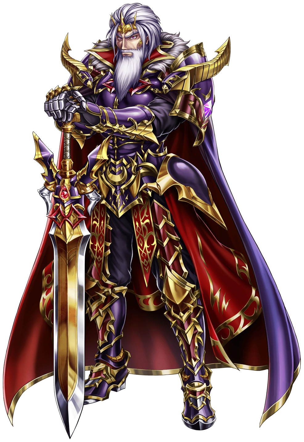 Emperor Of Bariura Character Brave Frontier Wiki Fandom