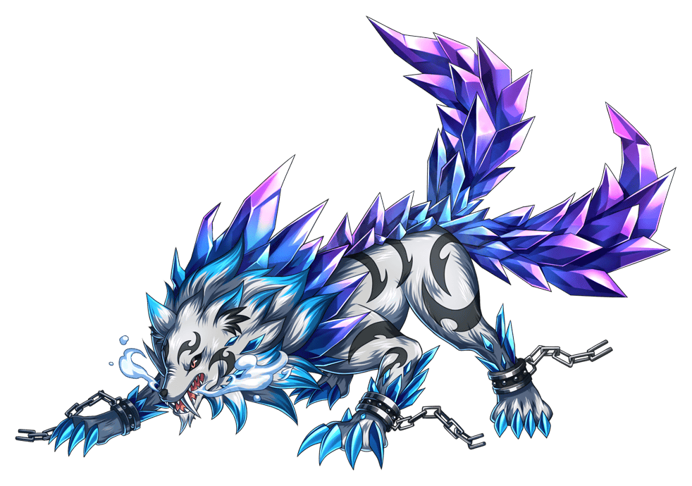 Crystal Wolf Zolf Brave Frontier Wiki Fandom