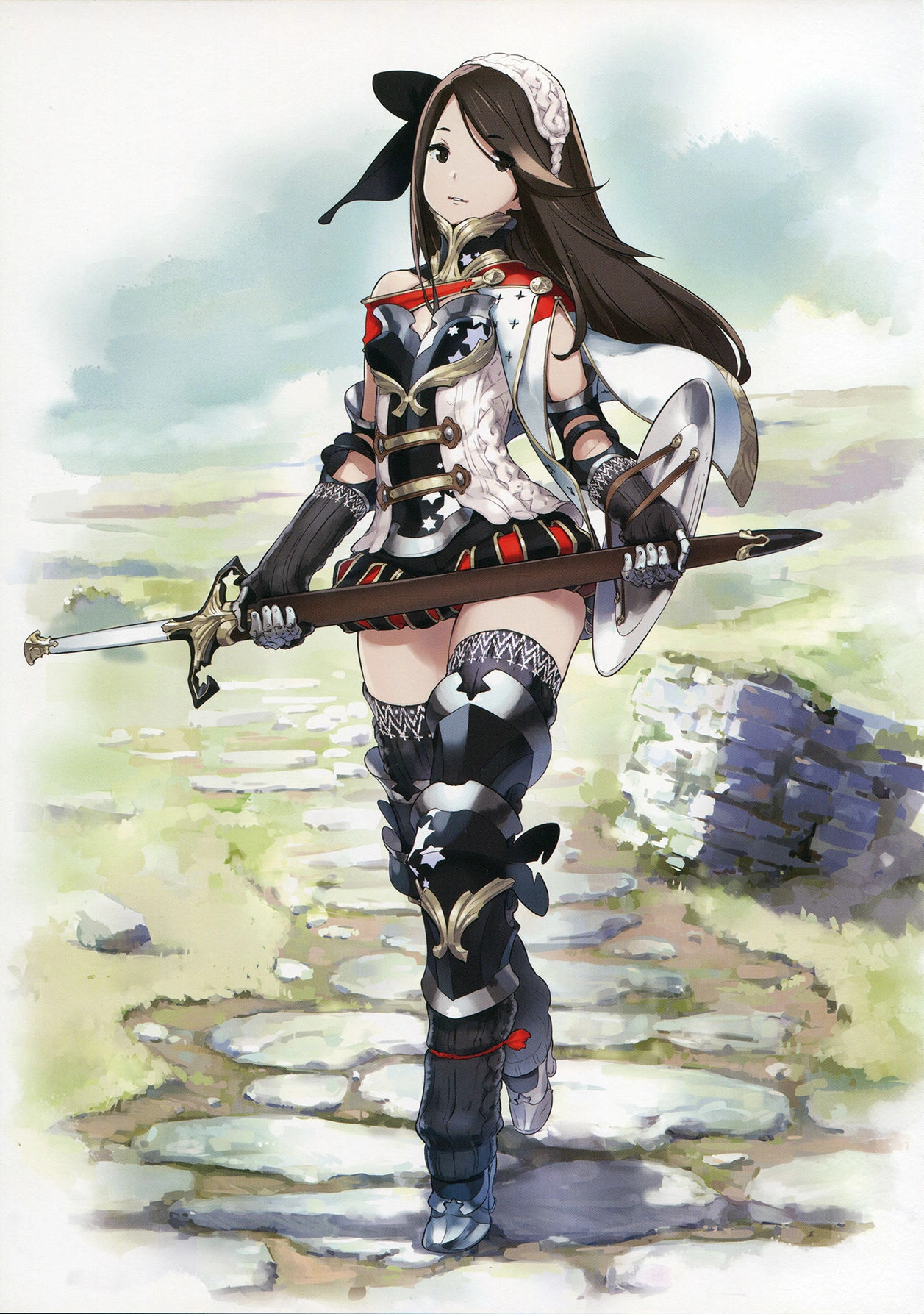 Bravely Default alternate outfits | Bravely Default Wiki | Fandom, image size:1257x1787