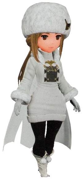 Gloria as a White Mage Alt from BDII
