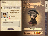 Example of a friend summon.