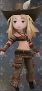 Edea as a Hawkeye (overseas release).