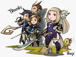 agnes oblige and tiz arrior (bravely default and 1 more) drawn by ikusy