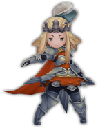 Bravely Default Edea Lee of the Duchy of Eternia Sticker for Sale by  dubukat