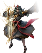 Bravely Default: Brilliant Lights artwork.