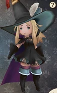 Edea as a Black Mage.