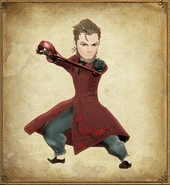 Artwork of the Red Mage in the Tutorials menu
