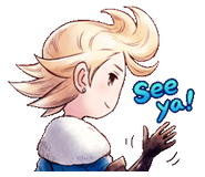 airy and ringabel (bravely default and 1 more) drawn by nagi_(