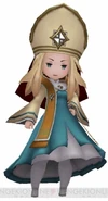 Edea as a Bishop.