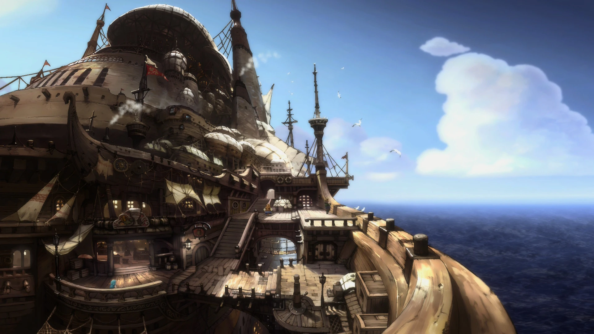 Grandship - at sea day