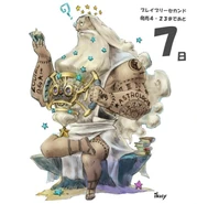 Countdown artwork celebrating the release of Bravely Second: End Layer.