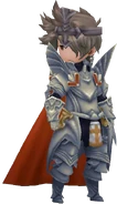 Tiz as a Templar.