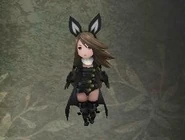 Agnès as a Vampire.