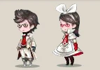 Spiritmaster avatars (Bravely Default: Praying Brage).