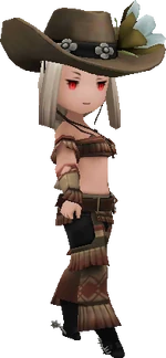 Magnolia as a Hawkeye (overseas release).