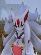 Closeup of Yoko's true form