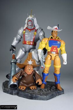 Basic Figures Col. Borobot (Bravestarr, Good)   -  Collector's Guide Toy Info